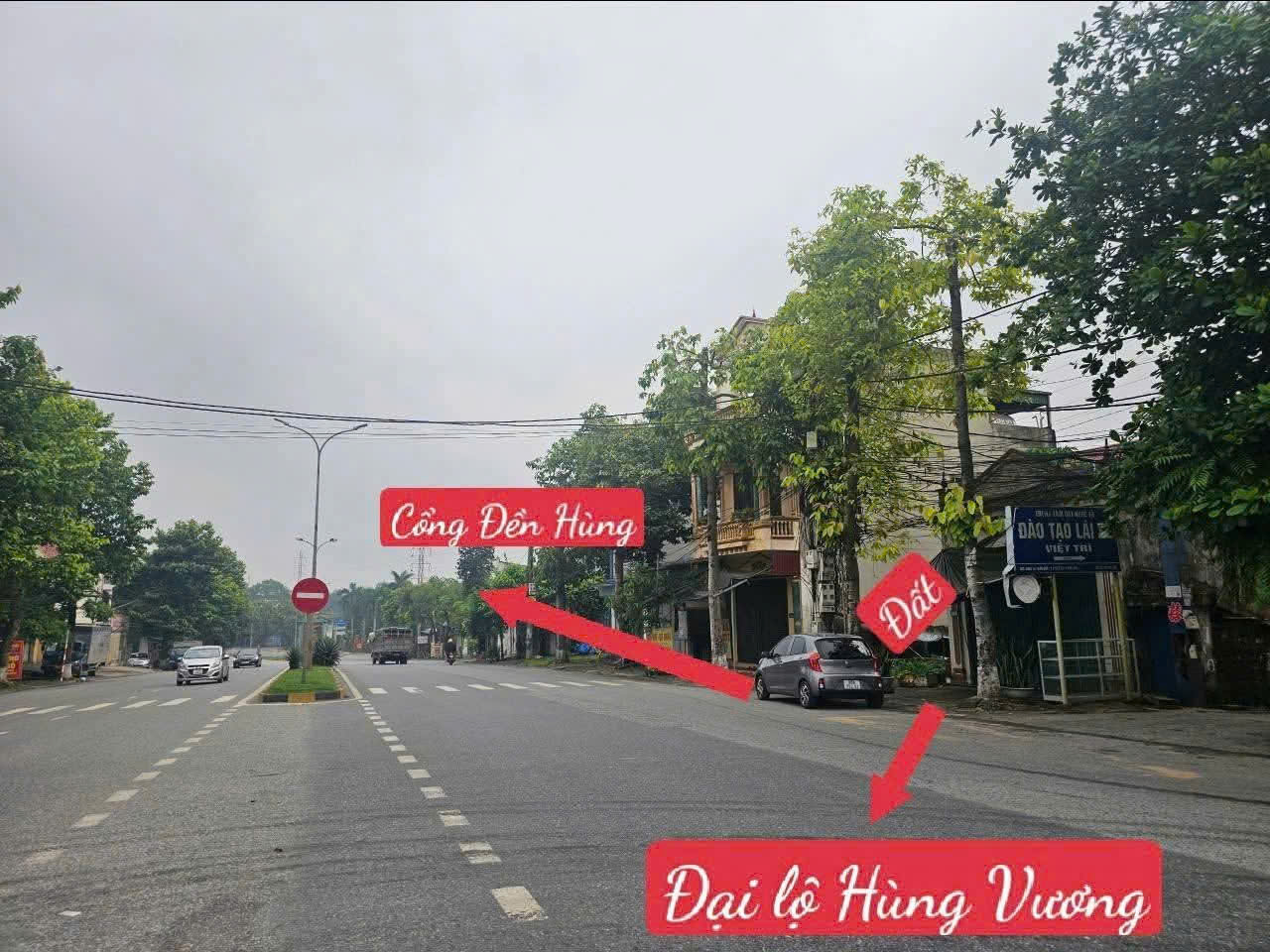BÁN GẤP Đất nền 141m Mặt đường Việt Trì, sát Cổng chính Đền Hùng, KD - tăng giá cực nhanh - Ảnh 1